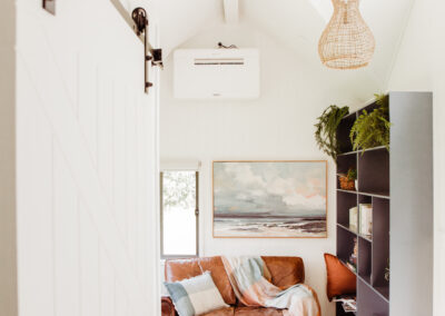 Minimalist Tiny Home on wheels _ Living Room